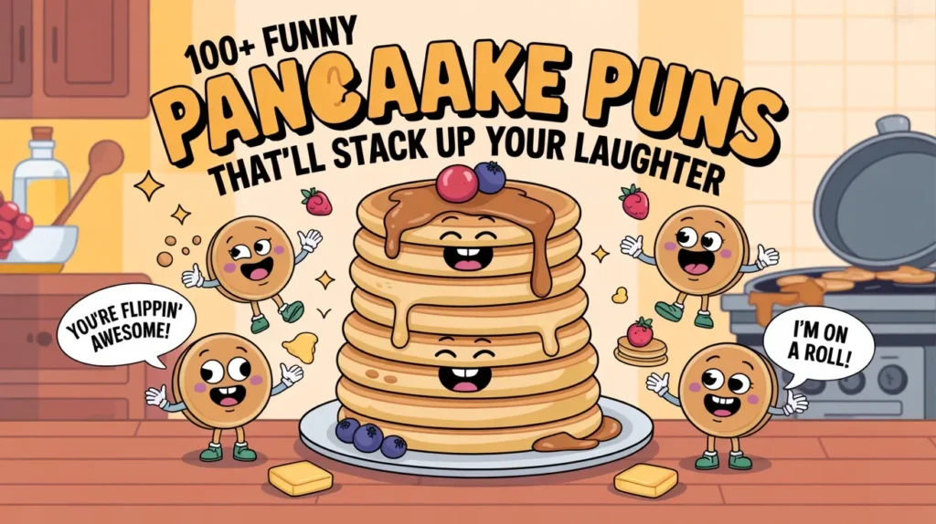 100+Funny Pancake Puns That’ll Stack Up Your Laughter