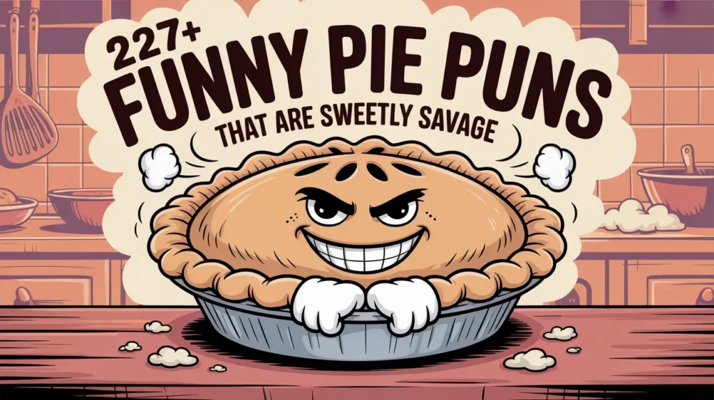 227+ Funny Pie Puns That Are Sweetly Savage