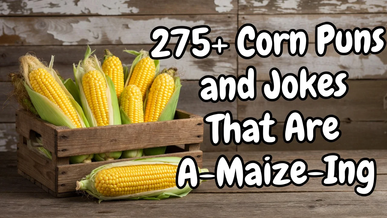 Â 475+ Corn Puns and Jokes That Are A-Maize-Ing