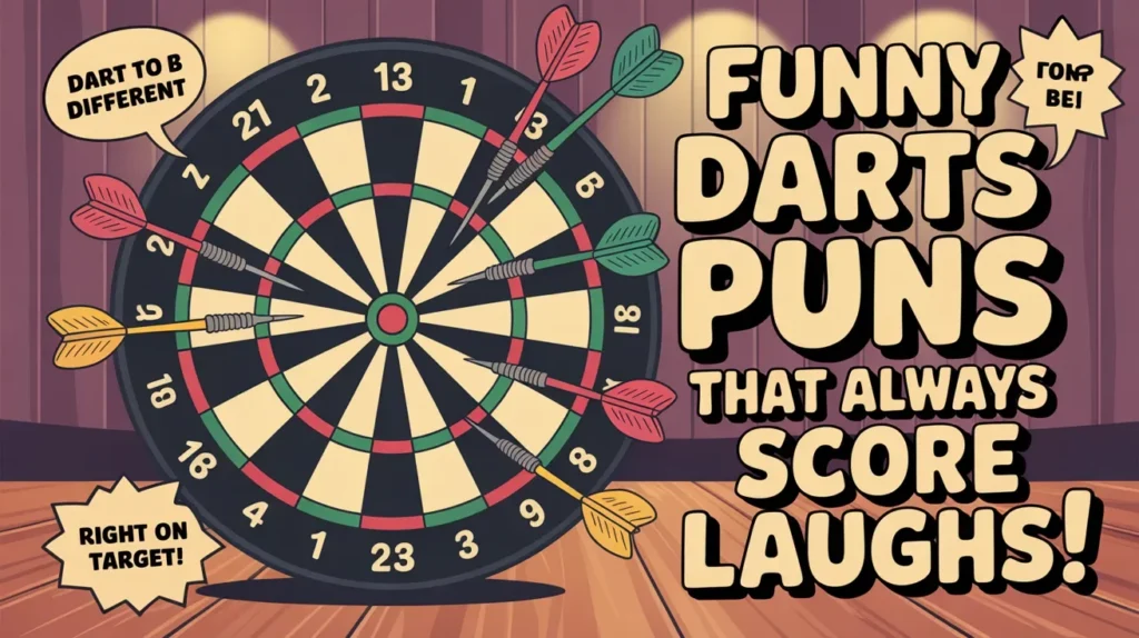 Funny Darts Puns That Always Score Laughs