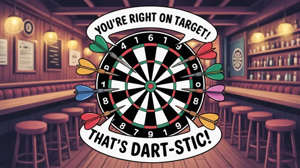 Funny Darts Puns That Always Score Laughs