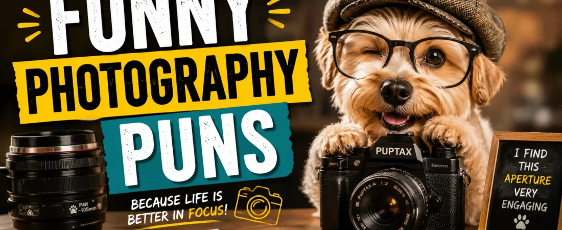 500+ Hilarious Photography Puns + Jokes Generator