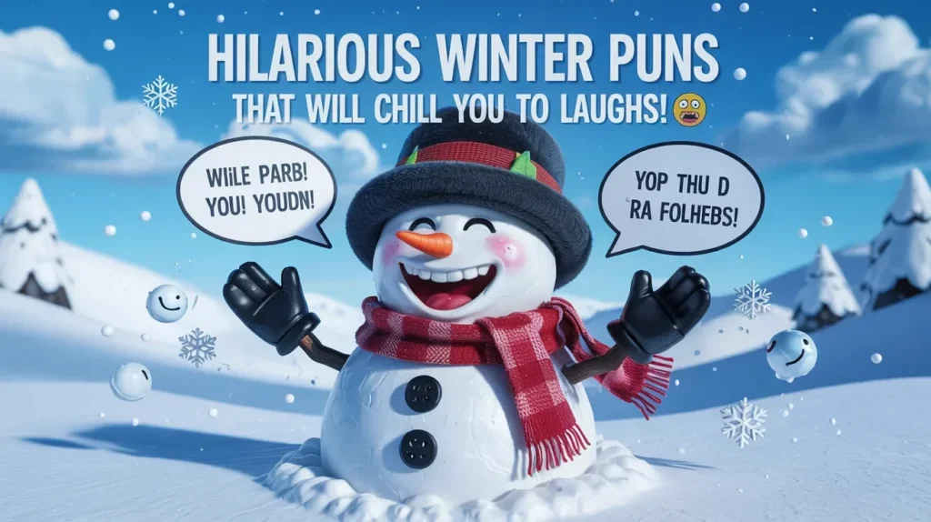 ❄️ 200+ Hilarious Winter Puns That Will Chill You to Laughs! ⛄🌨️