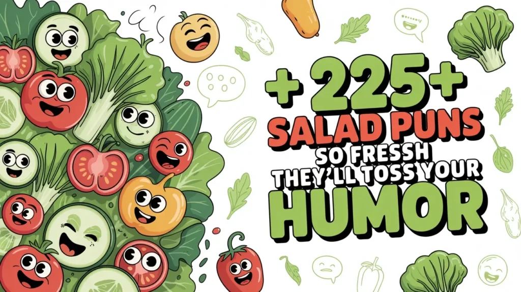 🥗 225+ Salad Puns So Fresh They’ll Toss Your Humor