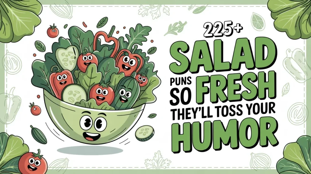 🥗 225+ Salad Puns So Fresh They’ll Toss Your Humor