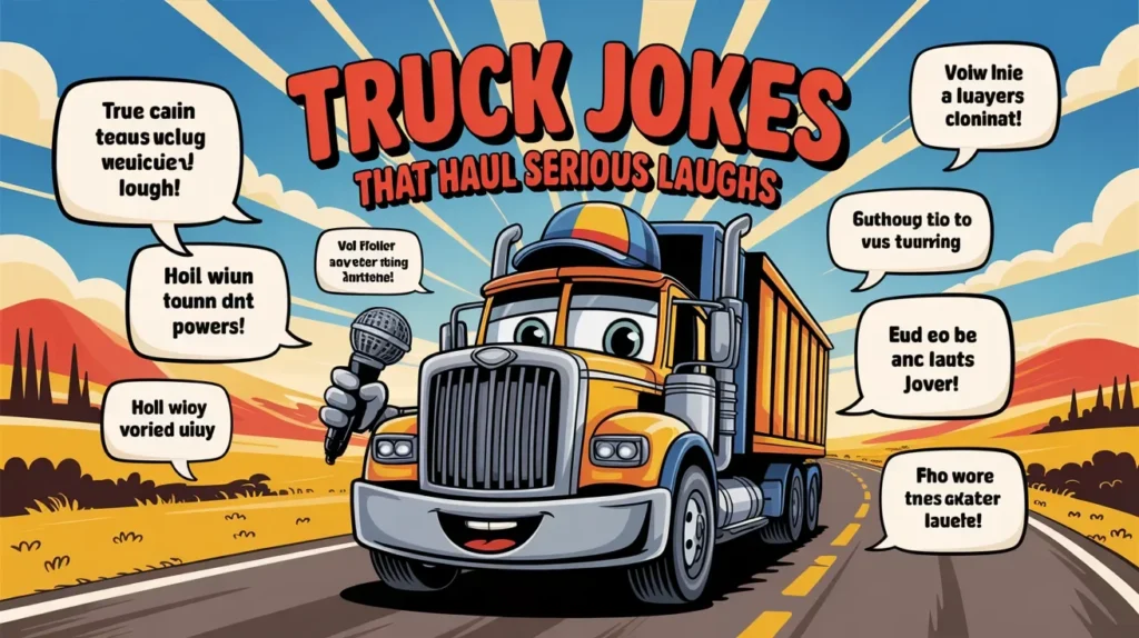 truck Jokes That Haul Serious Laughs