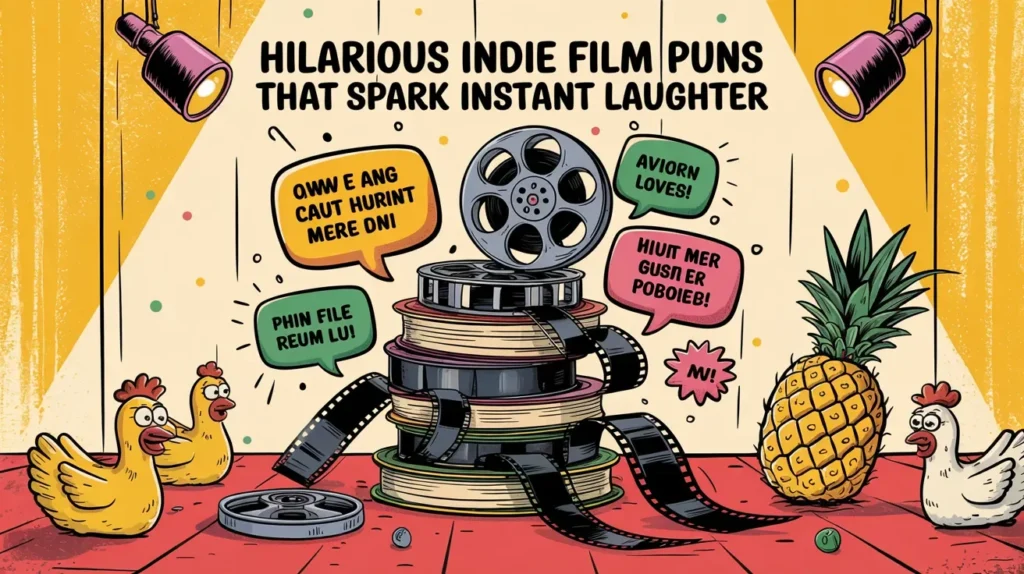 🌟 Actor & Director Inspired Funny Indie Film Puns