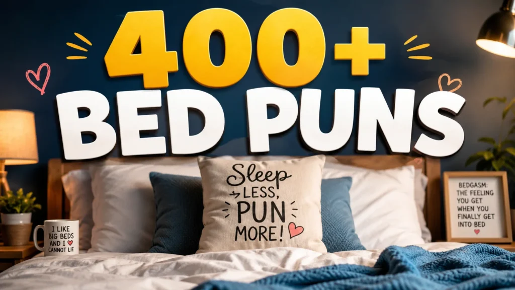 bed puns