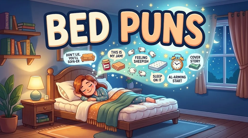 bed puns