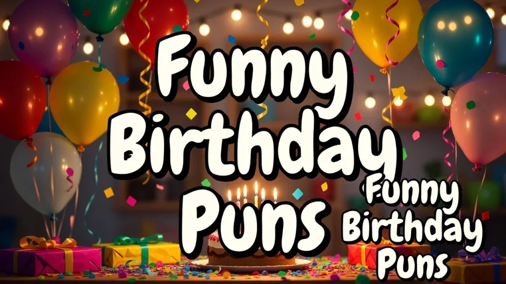 🎂 325+ Funny Birthday Puns That Instantly Steal the Party