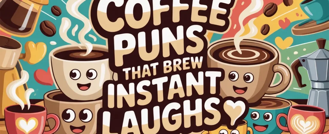 250+ Coffee Puns That Brew Instant Laughs ☕