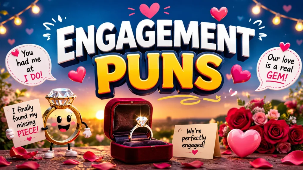 engagement puns