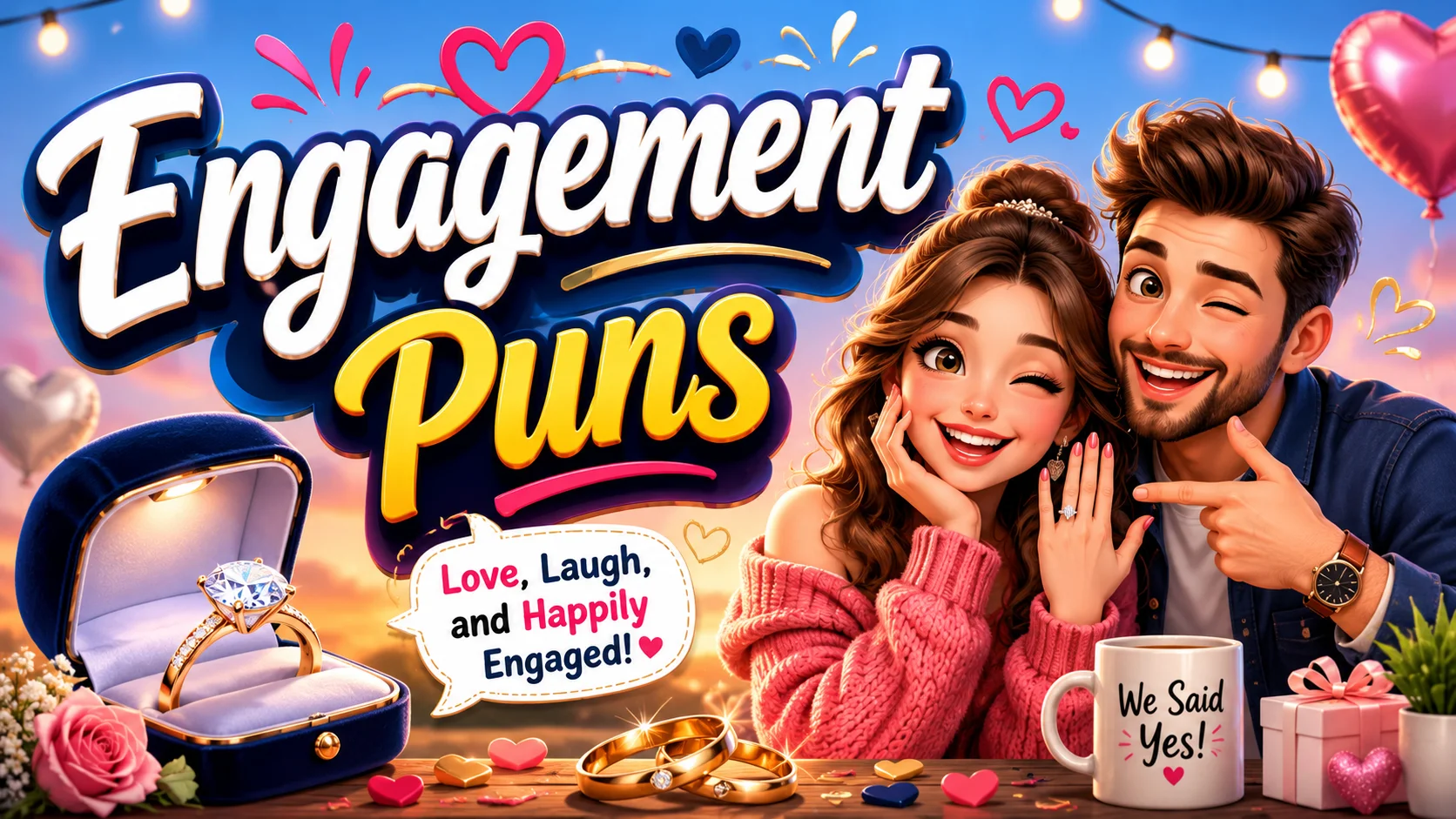 engagement puns