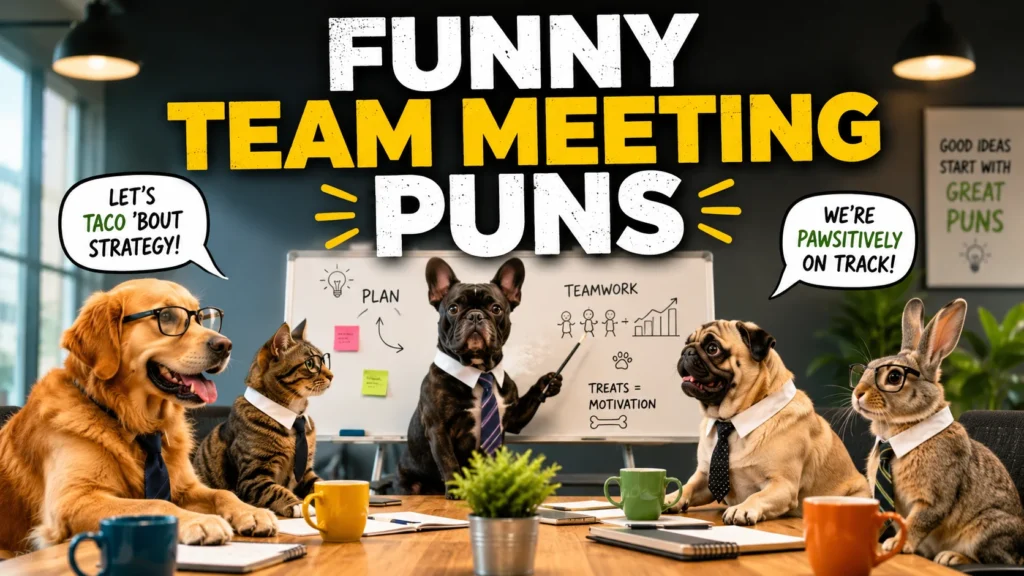  team meeting puns
