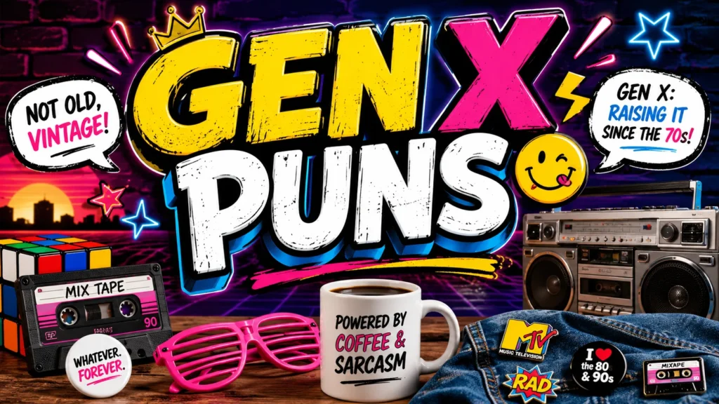 gen x puns