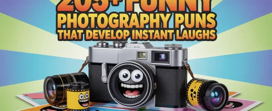📸 205+ Funny Photography Puns That Develop Instant Laughs