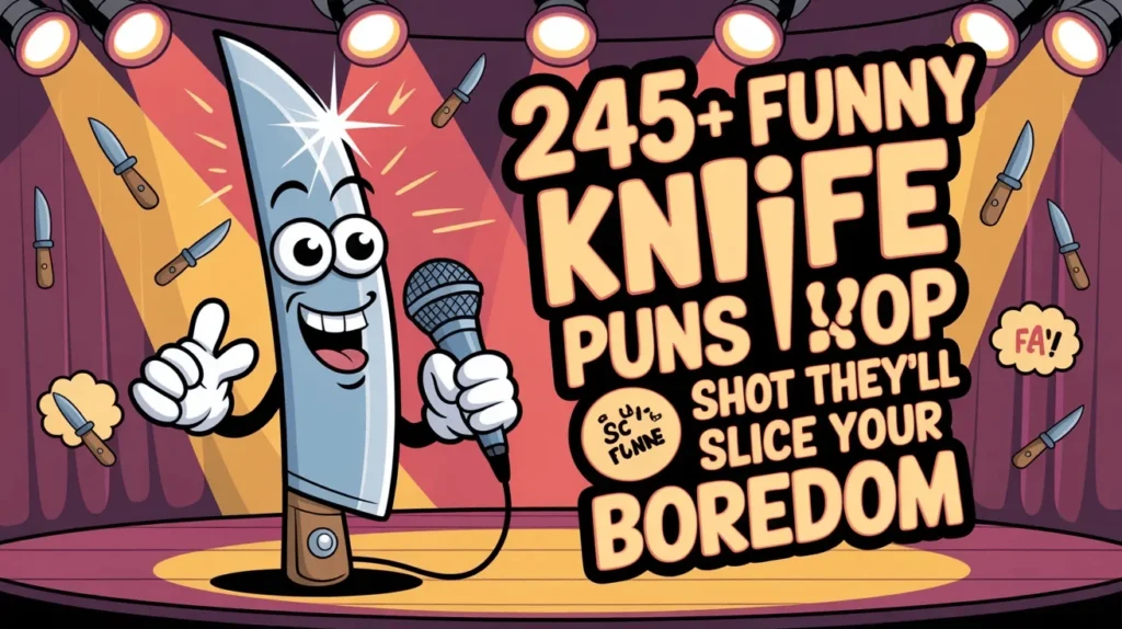 funny knife puns