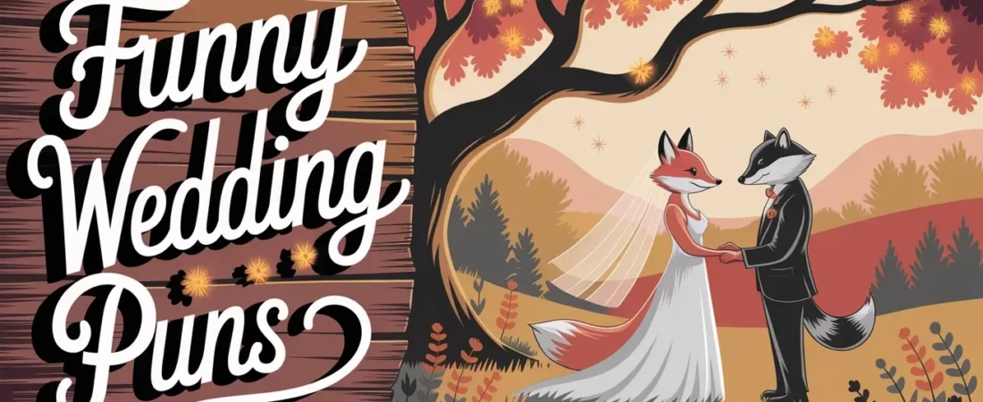 250+ Funny Wedding Puns That Will Ring With Laughter