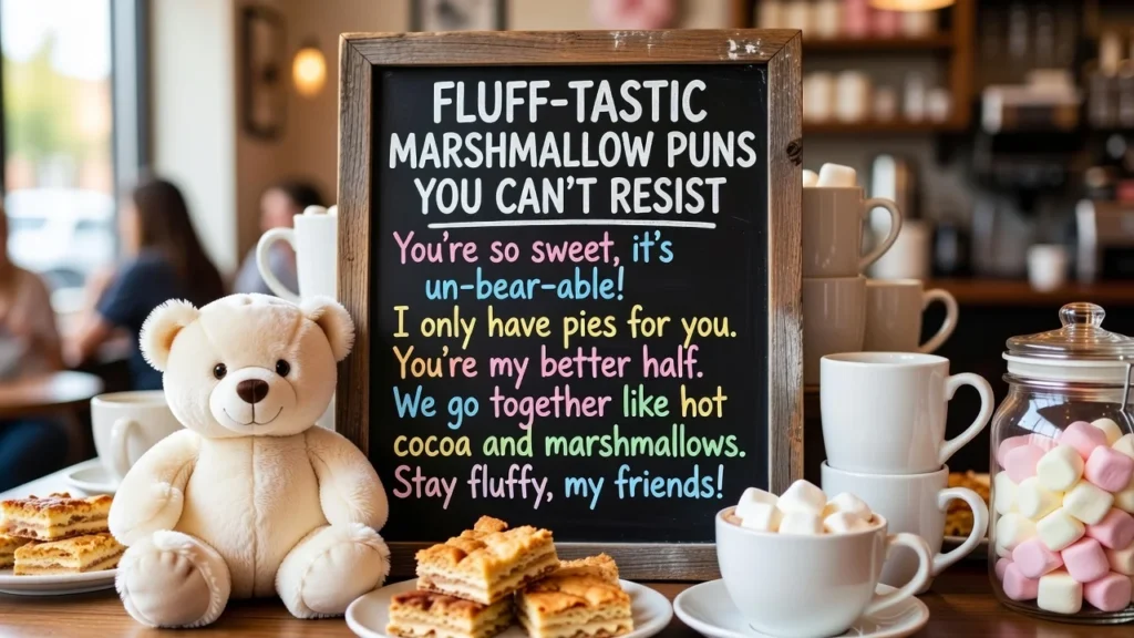 mashmallow puns