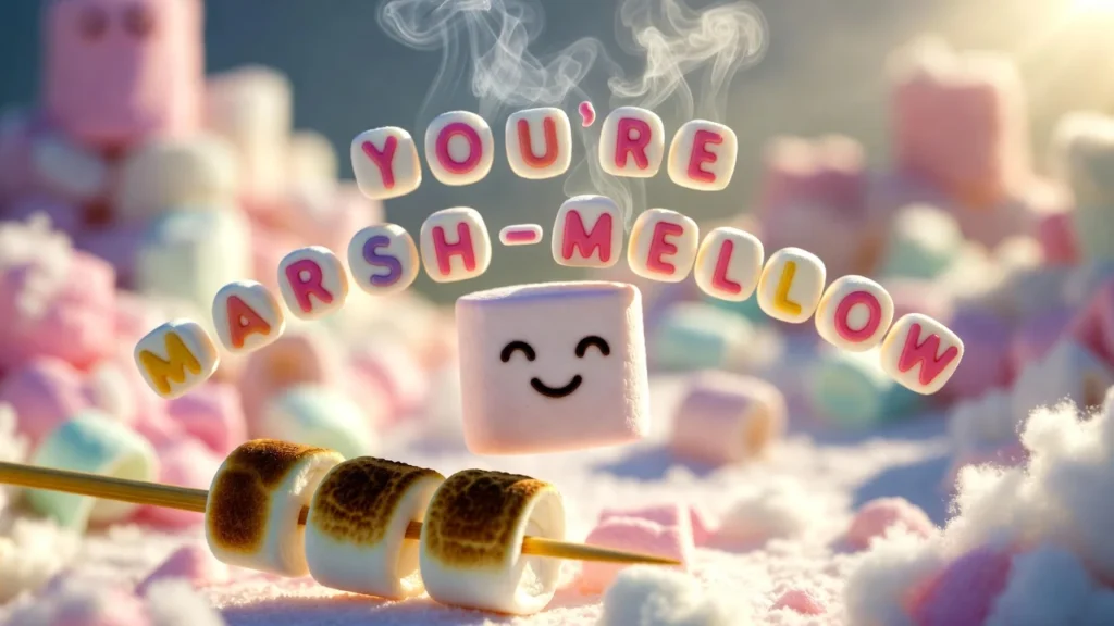 mashmallow puns