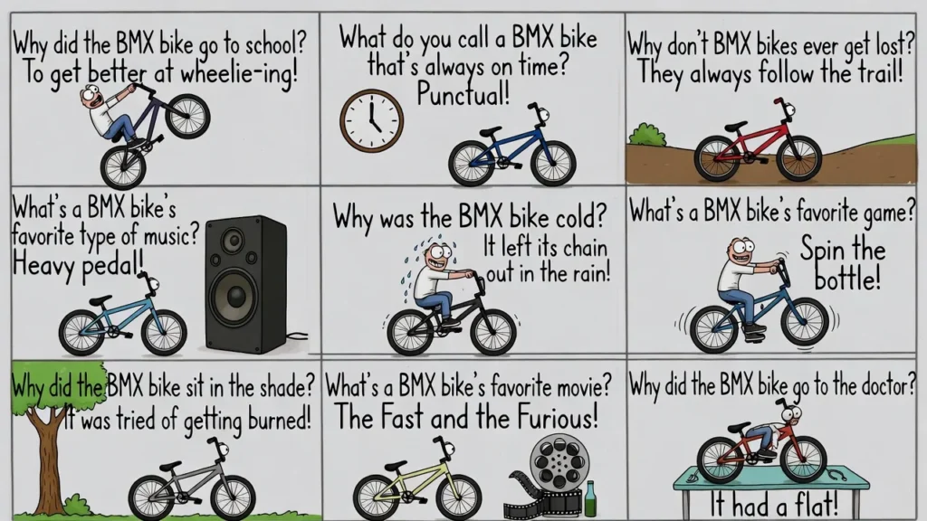 Funny BMX Biking Puns