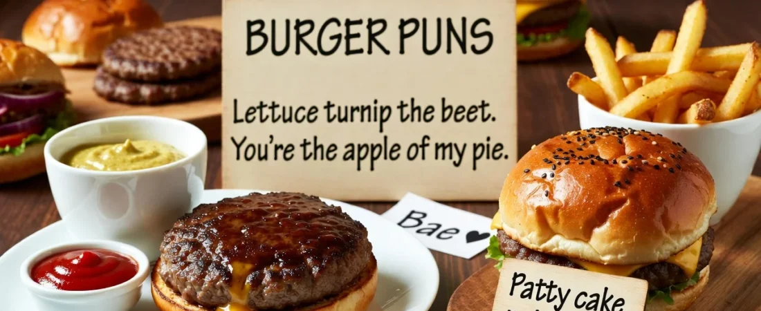 230+ Funny Burger Puns That Are Bun-Believably Good