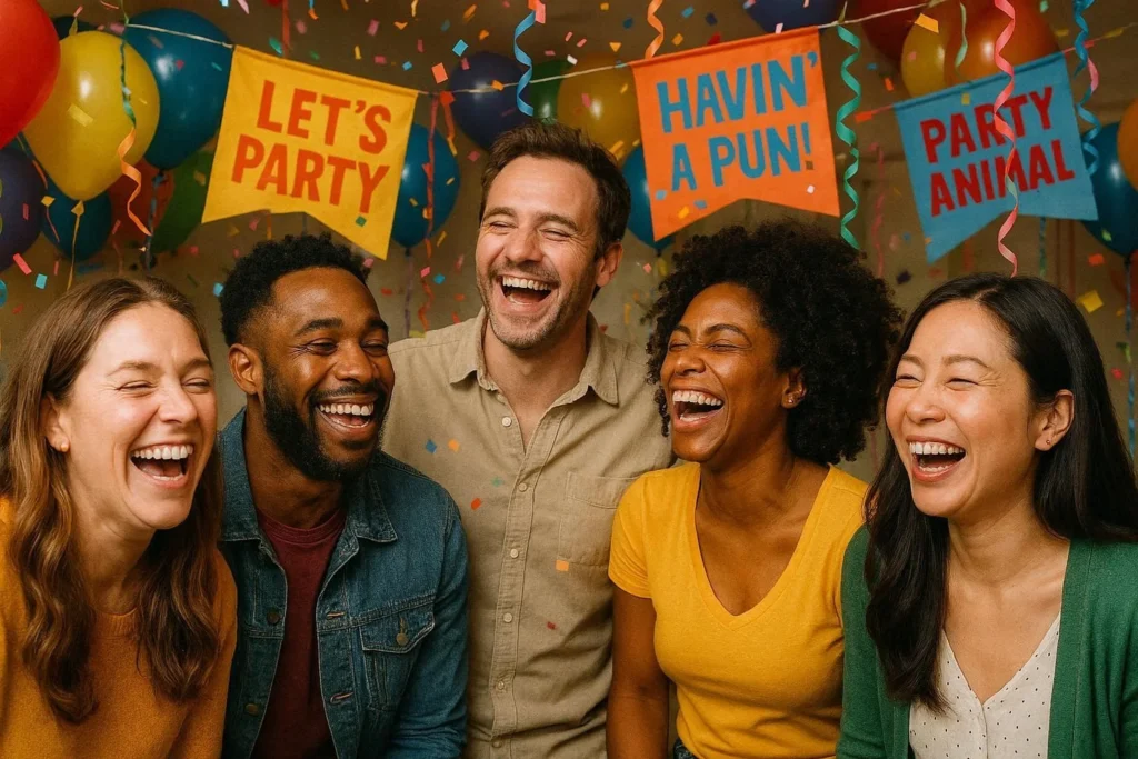 funny celebration puns