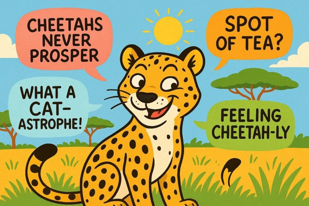 Cheetah Puns