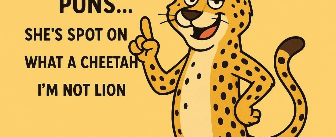 125+ Hilarious Cheetah Puns Thatโll Make You Roar ๐