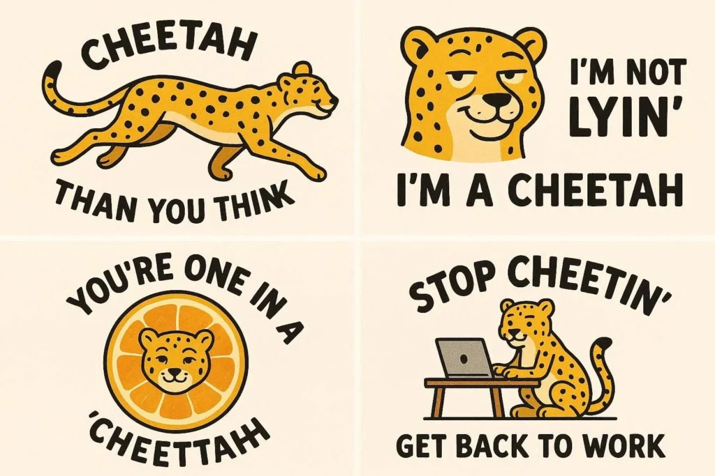 Cheetah Puns