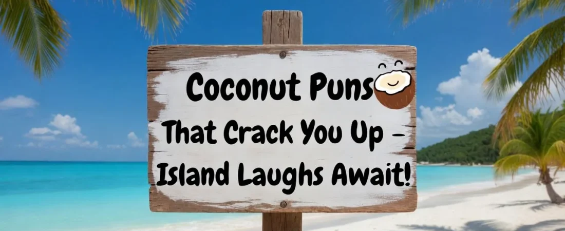 🌴 “Coconut Puns That Crack You Up – 150 Island Laughs Await!”