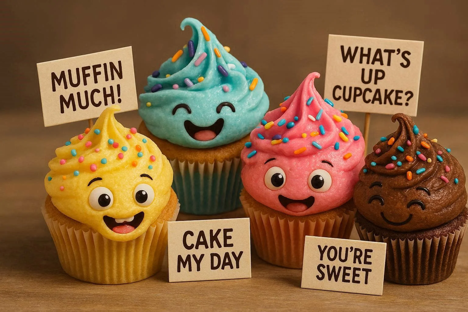 500+ Hilarious Cupcake Puns + Jokes