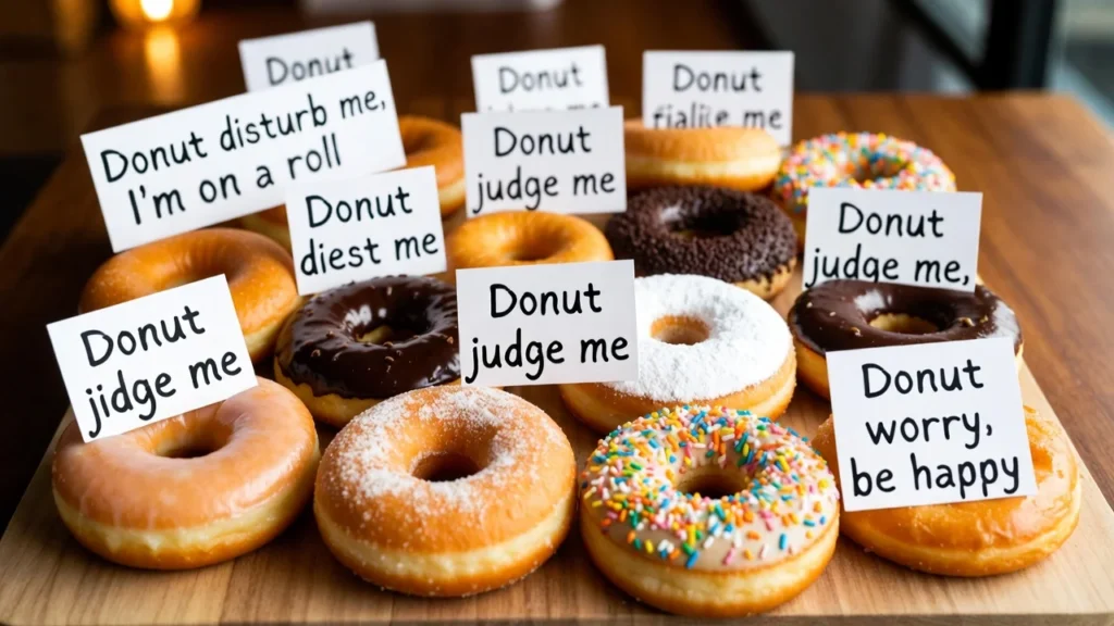 Hilarious Donut Puns
