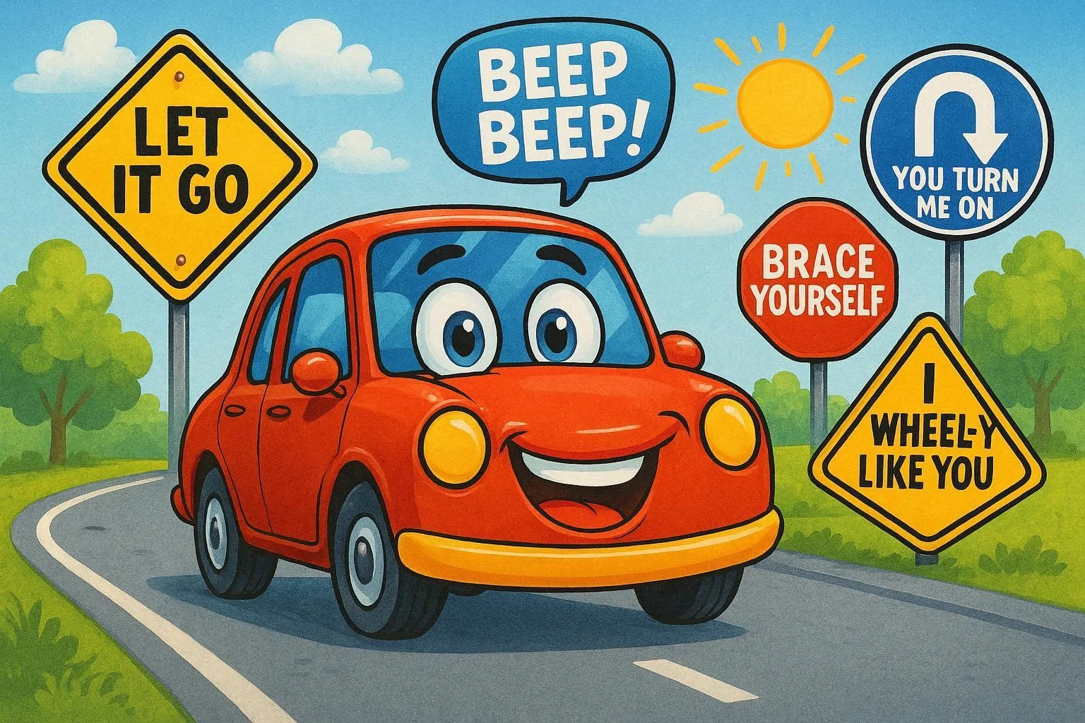 driving puns