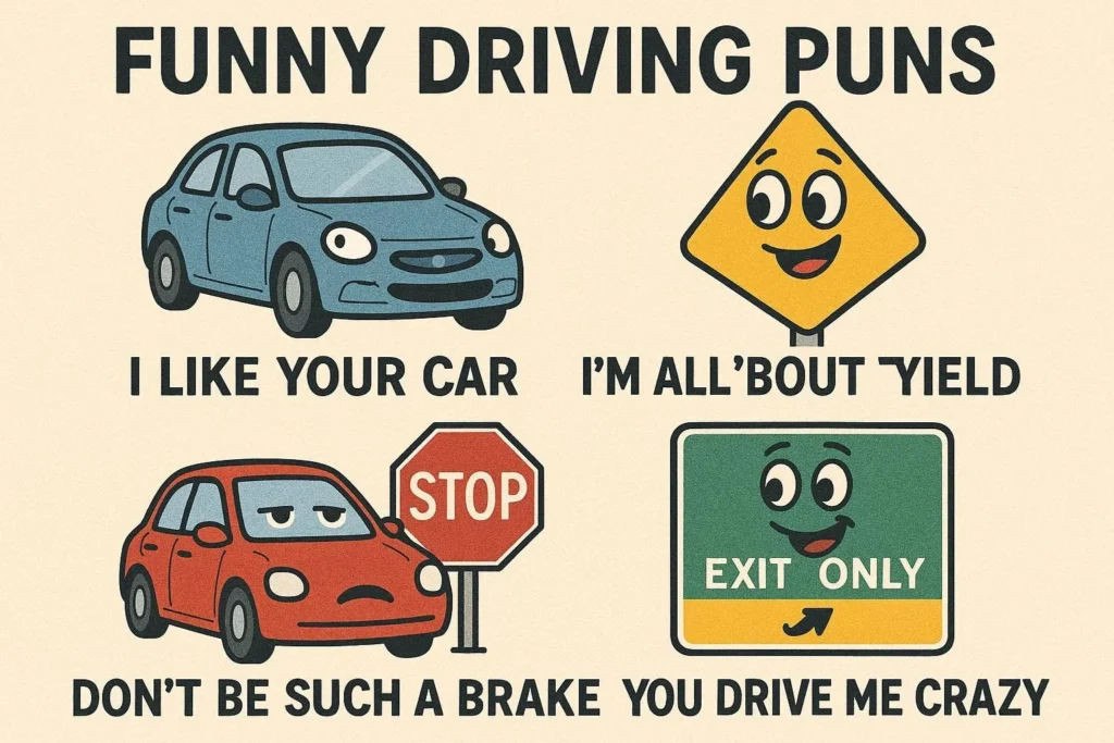driving puns
