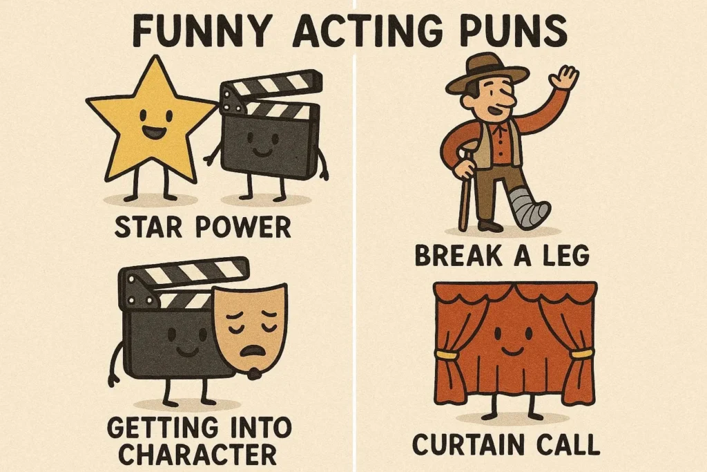 Funny Acting Puns