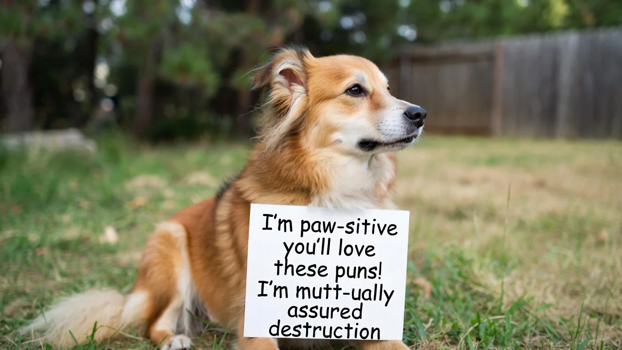 120+ Dog Puns That Will Make You Howl with Laughter đ¶đ