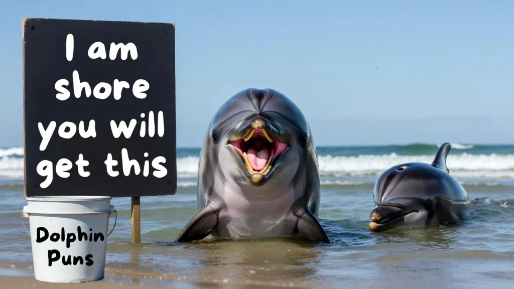 Cute Dolphin Wordplays