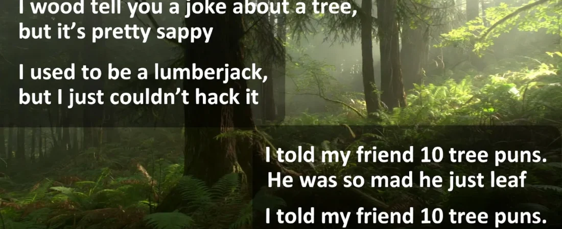 200+ Hilarious Forest Puns