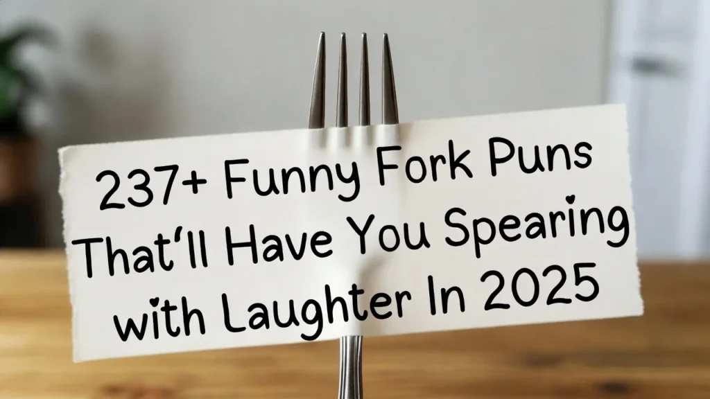 funny fork puns