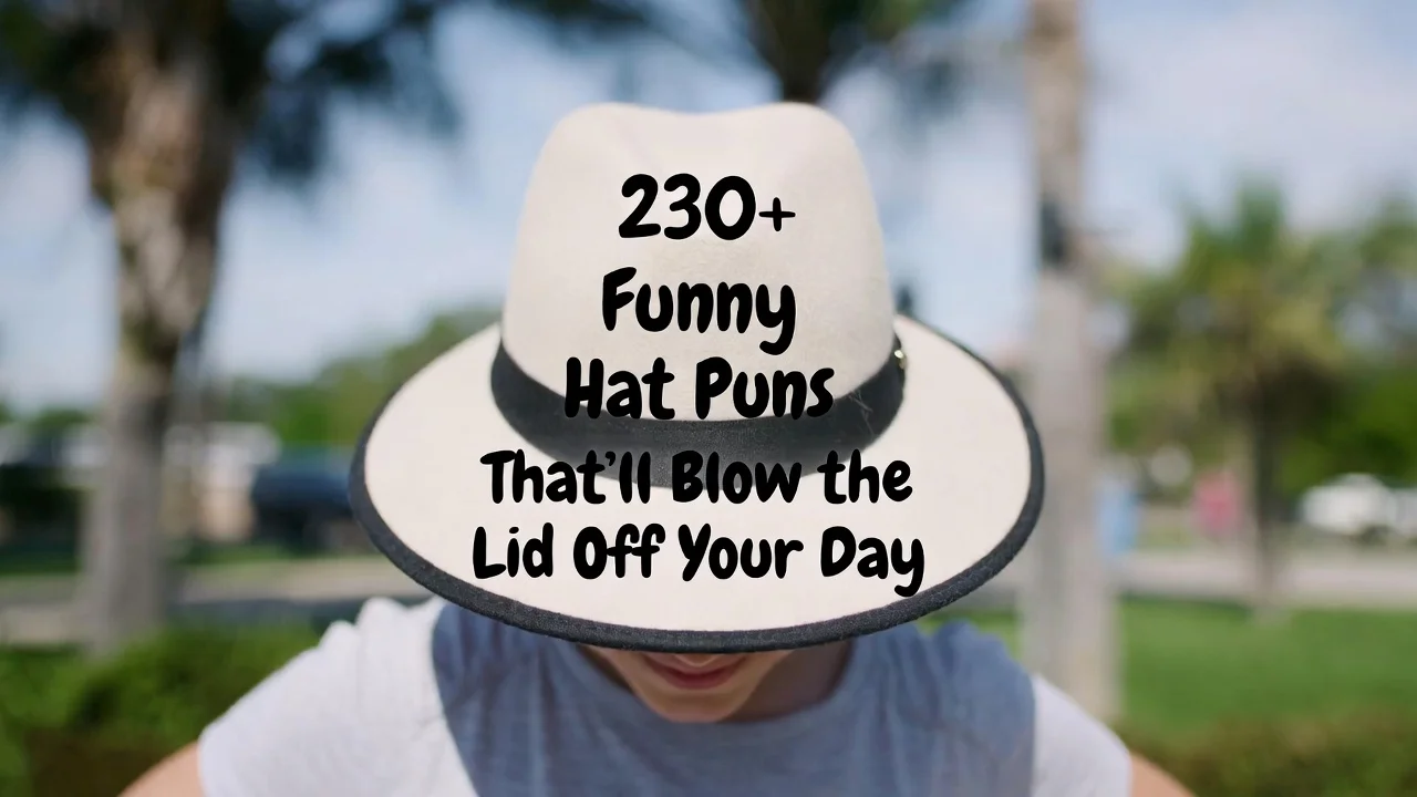 350+ Funny Hat Puns That Will Top Off Your Humor