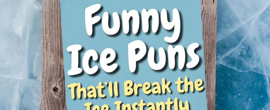 Ice Puns That’ll Freeze You With Laughter 🧊😂