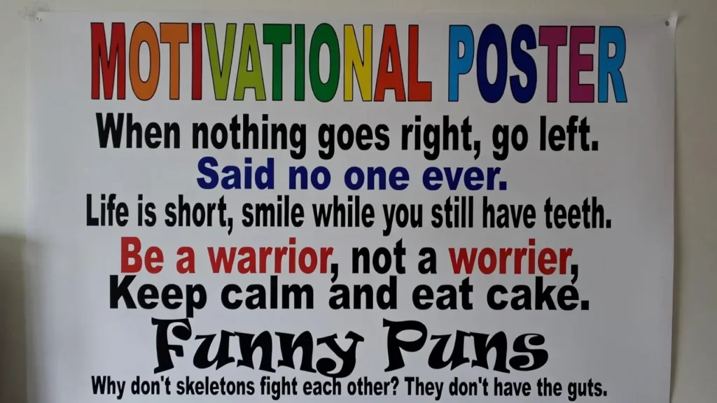 motivation puns