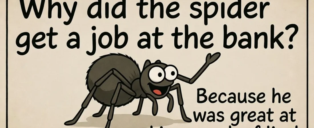 Funny Spider Puns That’ll Spin You Into Laughter
