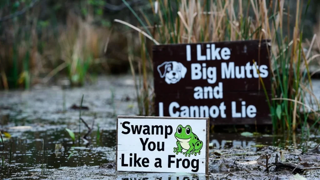 funny swamp puns