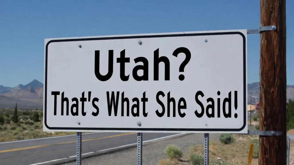 funny utah puns