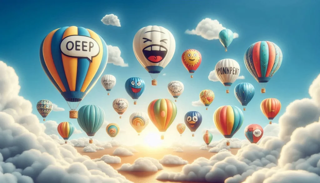 Hot Air Balloon Puns