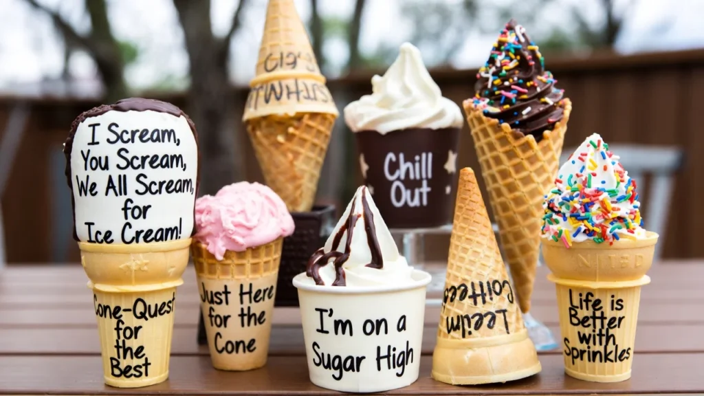 ice cream puns
