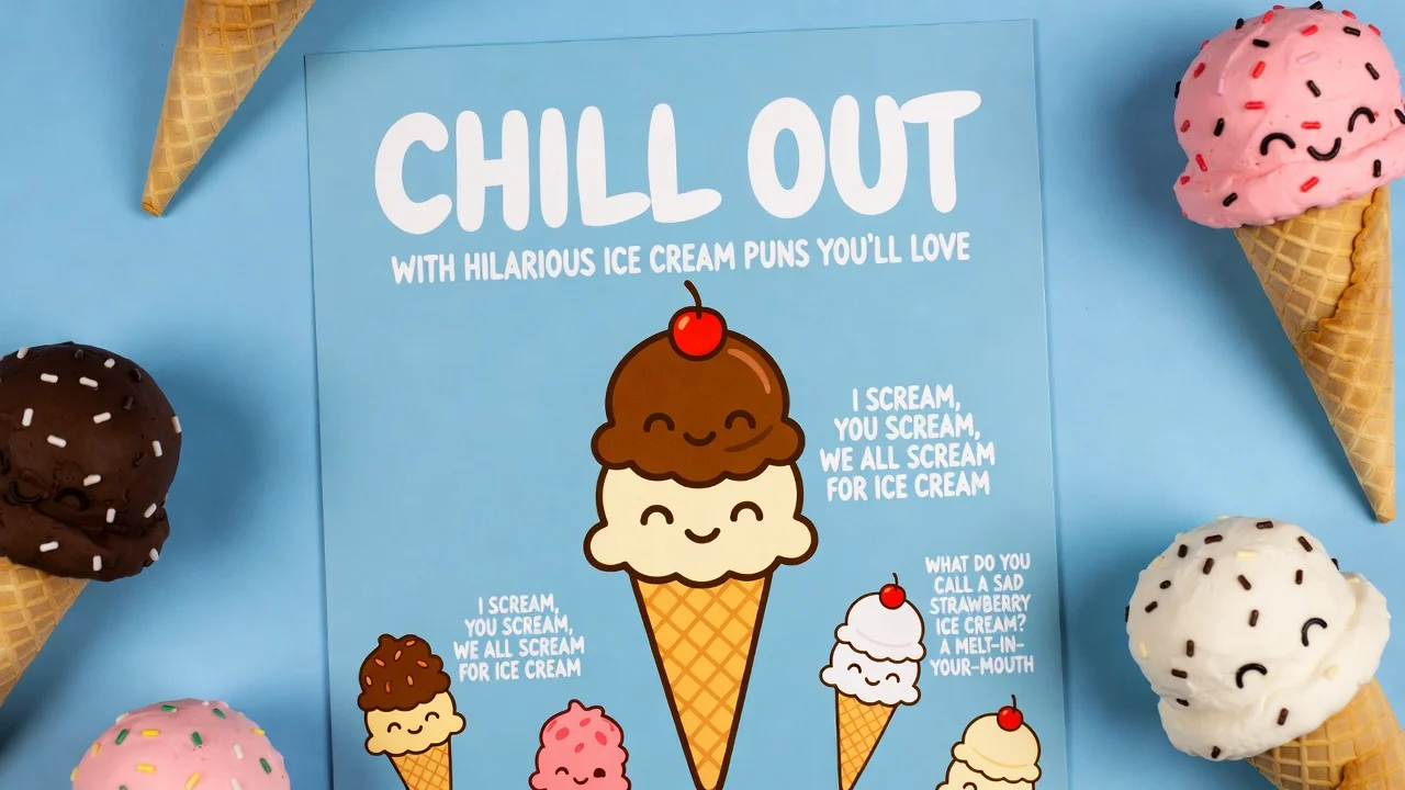 đŠ 150+ Hilarious Ice Cream Puns Youâll Love