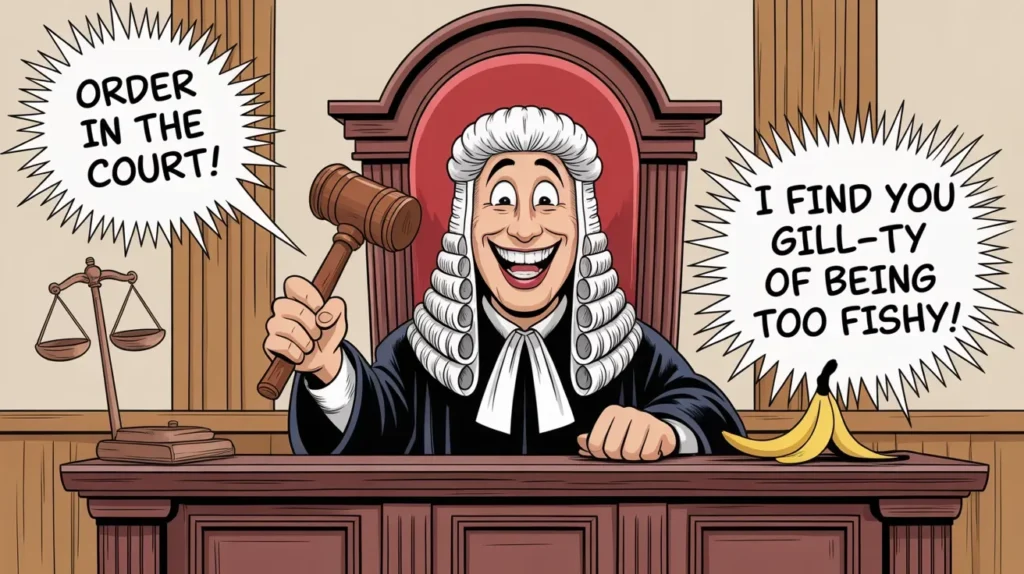 Clever Funny Judge Puns